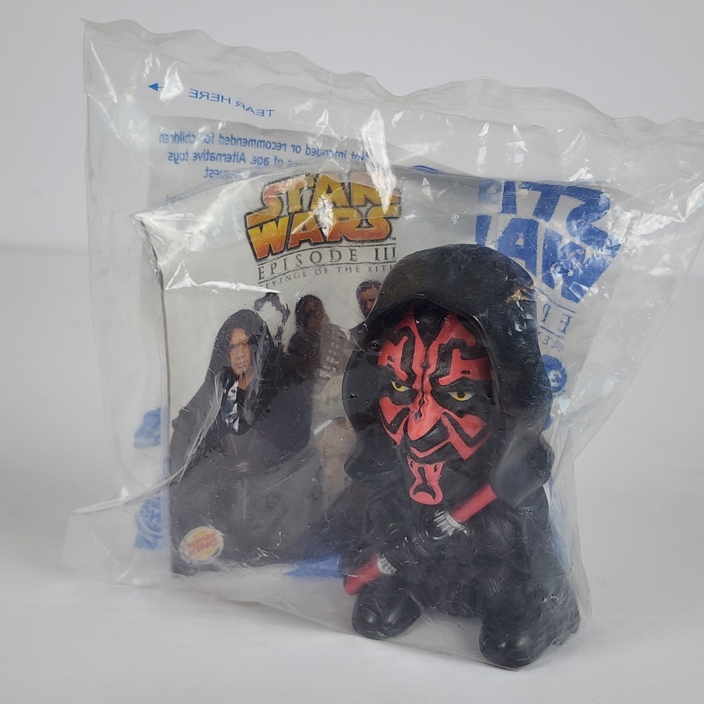 Burger King 2005 Star Wars Episode III Revenge of the Sith - Darth Maul / Sealed